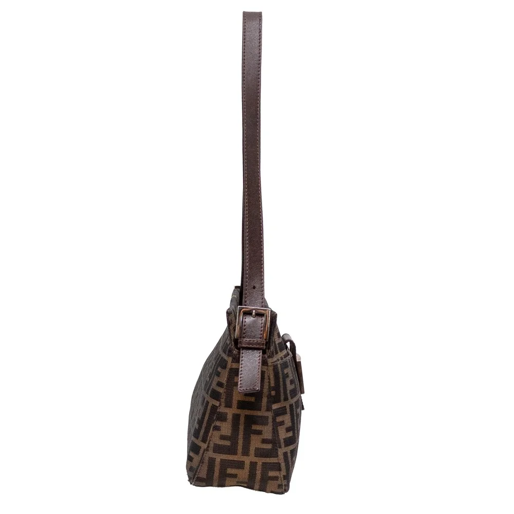 FENDI - Zucca Medium Mamma Baguette Bag Brown Vintage 2000s Y2K